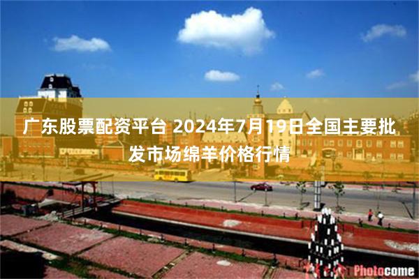 广东股票配资平台 2024年7月19日全国主要批发市场绵羊价格行情