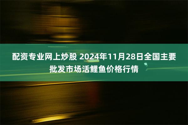 配资专业网上炒股 2024年11月28日全国主要批发市场活鲤鱼价格行情