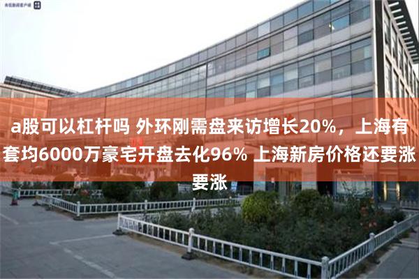 a股可以杠杆吗 外环刚需盘来访增长20%，上海有套均6000万豪宅开盘去化96% 上海新房价格还要涨